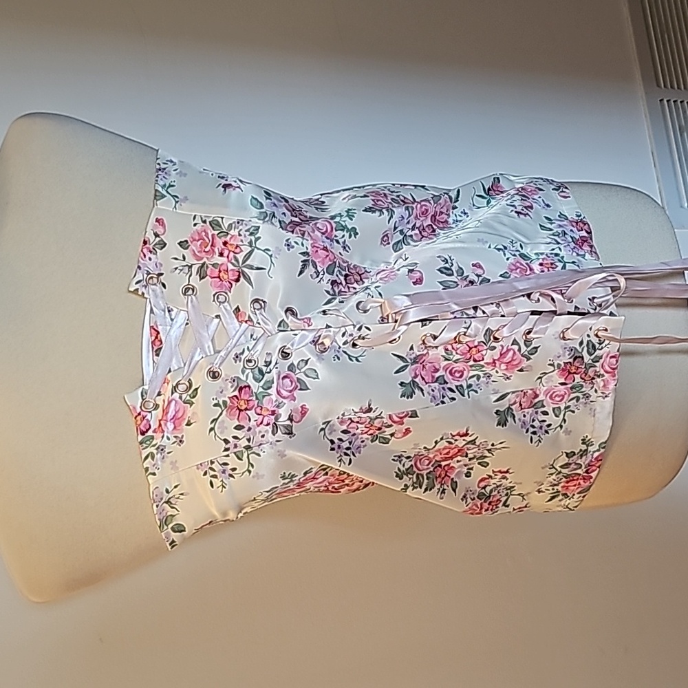 SUGAR THRILLZ DOLLS KILL Corset Top Size L